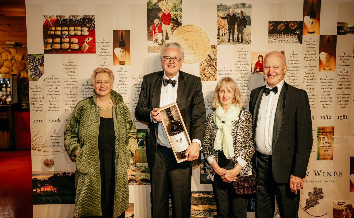 Vanya Cullen, Andrew Caillard MW, Shelly Cullen, Rick Cullen 